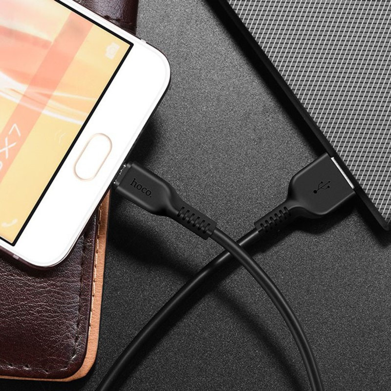 Дата кабель Hoco X20 Flash Micro USB Cable (1m) на малюнкі №6
