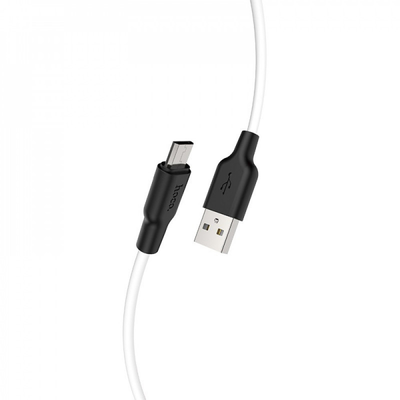 Дата кабель Hoco X21 Silicone MicroUSB Cable (1m) 1, купить оптом с доставкой