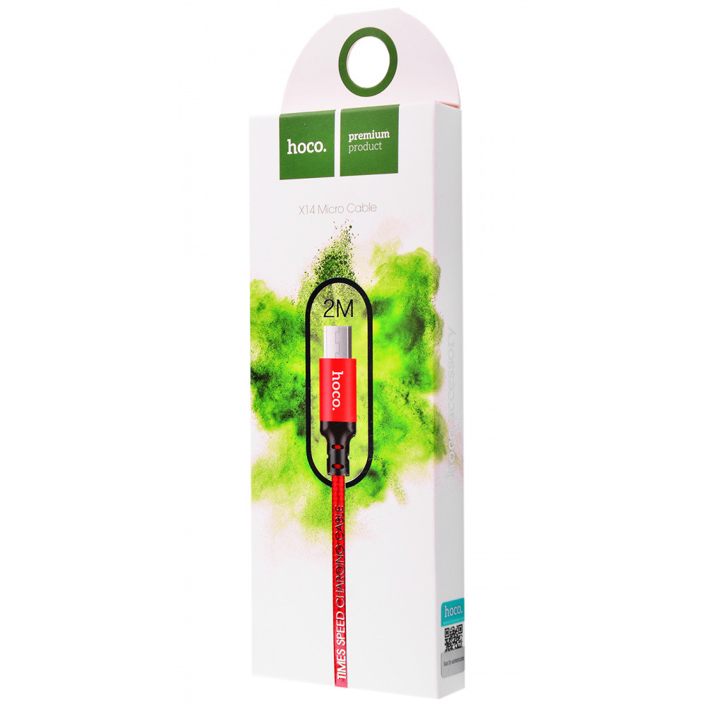 Дата кабель Hoco X14 Times Speed Micro USB Cable (2m) на малюнкі №1