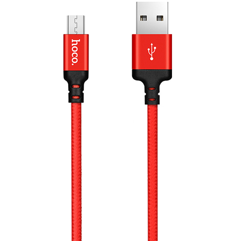 Дата кабель Hoco X14 Times Speed Micro USB Cable (1m) Зображення №1 Дата кабель Hoco X14 Times Speed Micro USB Cable (1m) дивитися фото №1