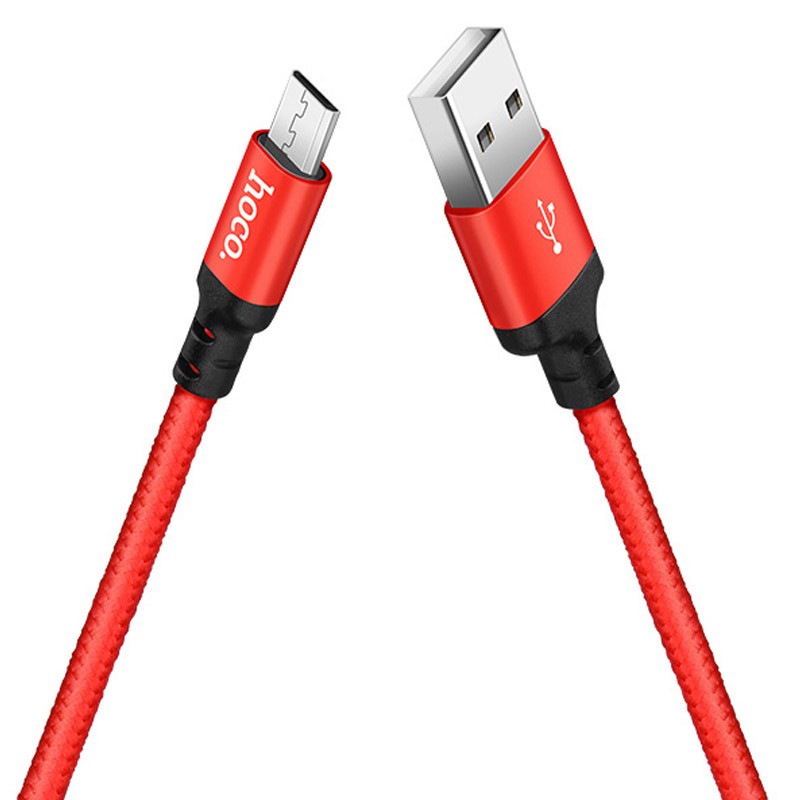 Дата кабель Hoco X14 Times Speed Micro USB Cable (1m) Зображення №3 Дата кабель Hoco X14 Times Speed Micro USB Cable (1m) дивитися фото №3