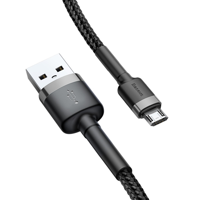 Дата кабель Baseus Cafule MicroUSB Cable 2.4A (1m) (CAMKLF-B) на малюнкі №2