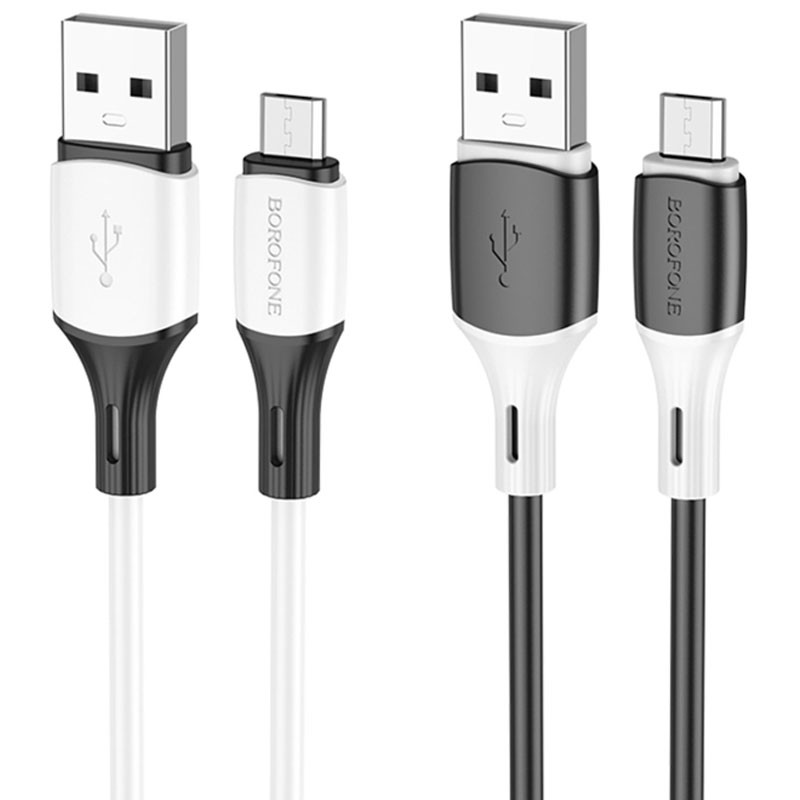 Дата кабель Borofone BX79 USB to MicroUSB (1m), купити оптом з доставкою