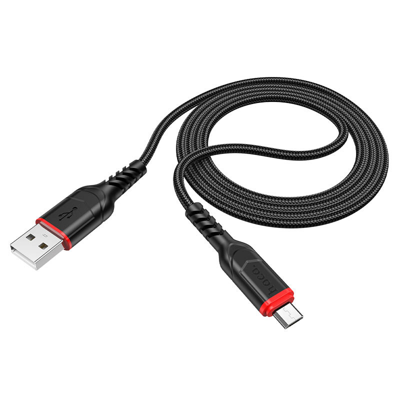 Дата кабель Hoco X59 Victory USB to MicroUSB (1m) дивитися фото №3