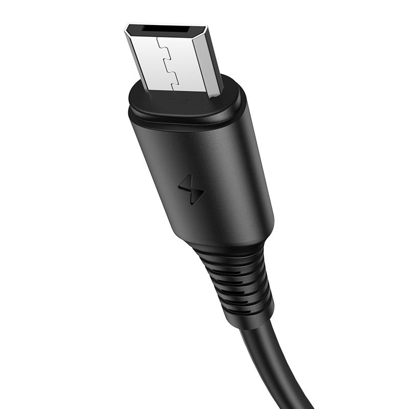 Дата кабель Borofone BX47 Coolway USB to MicroUSB (1m) дивитися фото №3