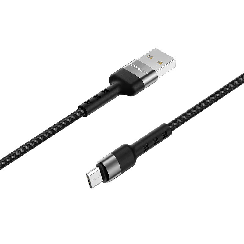 Дата кабель Borofone BX34 Advantage USB to MicroUSB (1m) дивитися фото №2