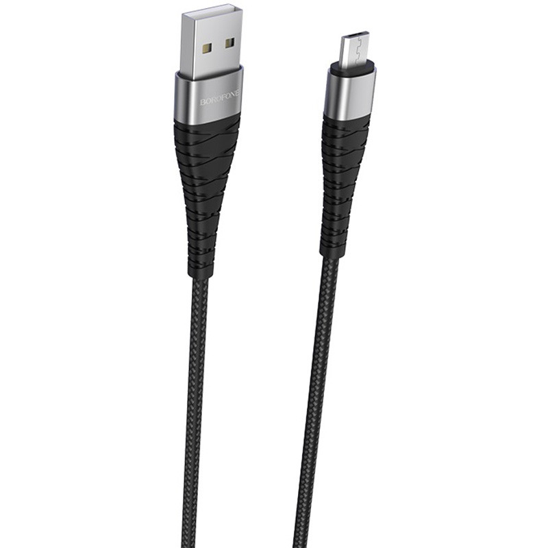 Дата кабель Borofone BX32 Munificent USB to MicroUSB (1m) дивитися фото №4