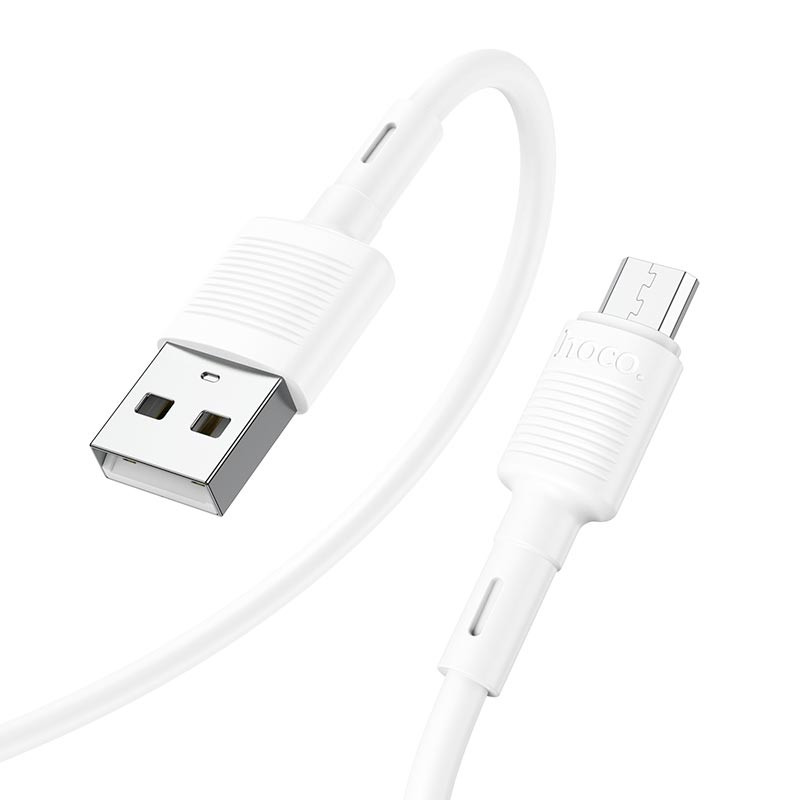 Дата кабель Hoco X83 Victory USB to MicroUSB (1m) дивитися фото №3