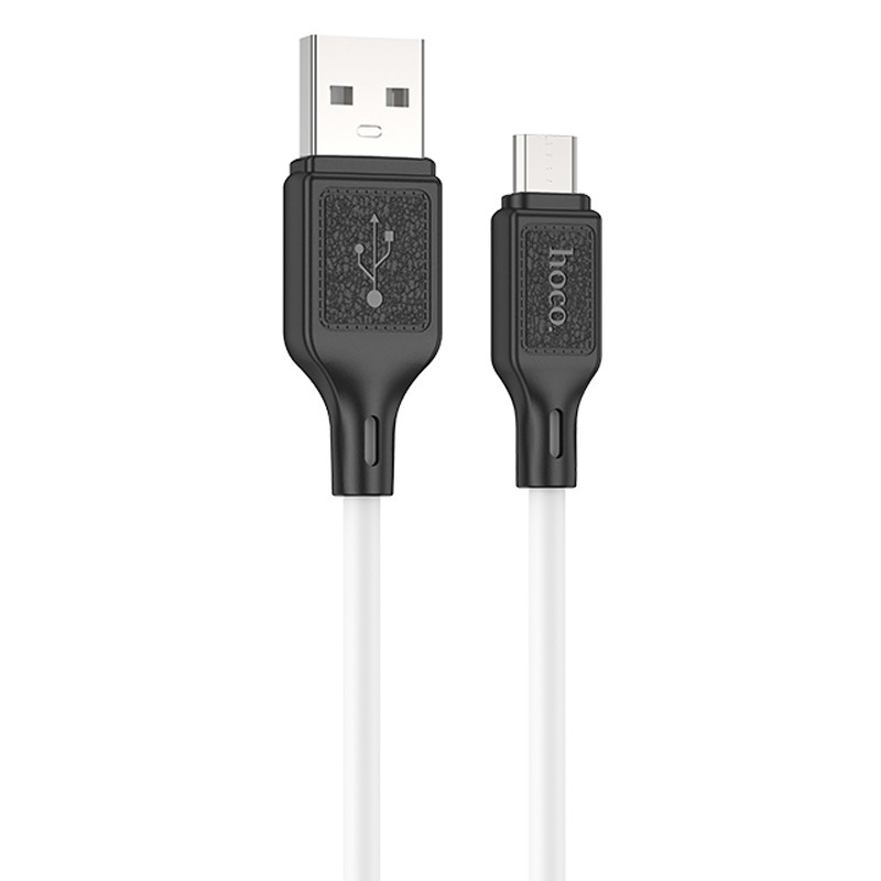 Дата кабель Hoco X90 Cool silicone USB to MicroUSB (1m) на малюнкі №1