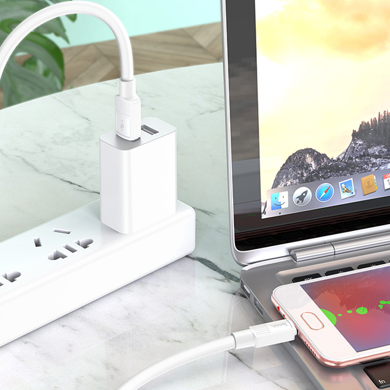 Дата кабель Hoco X84 Solid USB to MicroUSB (1m) на малюнкі №4