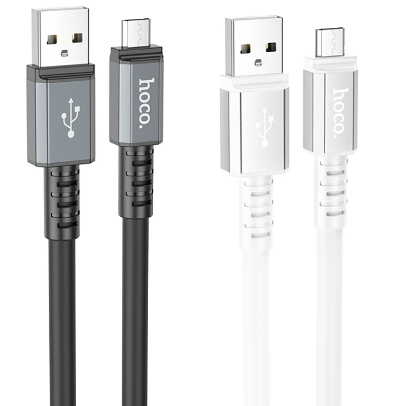 Дата кабель Hoco X85 Strength USB to MicroUSB (1m), купити оптом з доставкою