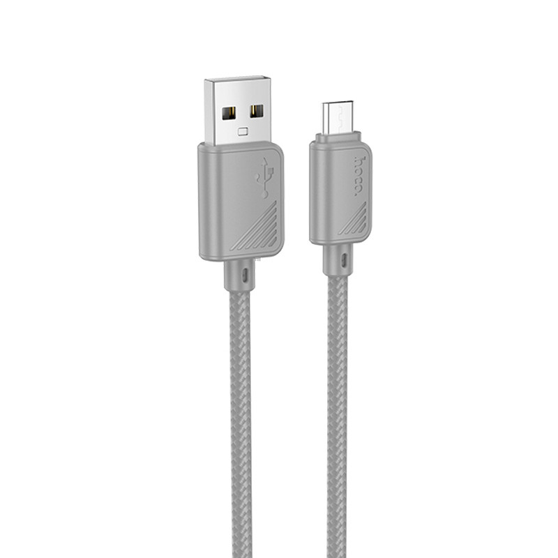 Дата кабель Hoco X113 Beneficio USB to MicroUSB (1m) на малюнкі №1