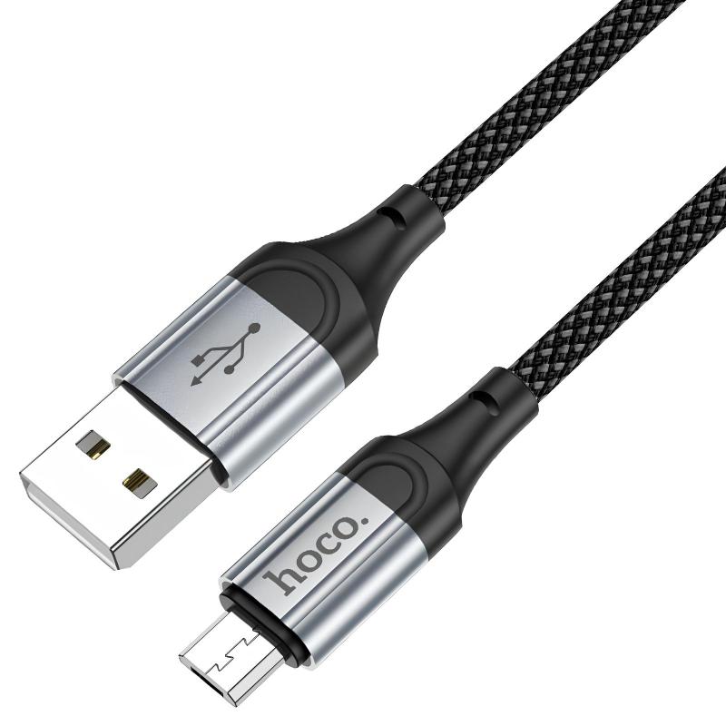 Дата кабель Hoco X102 Fresh USB to MicroUSB (1m) на картинке №1