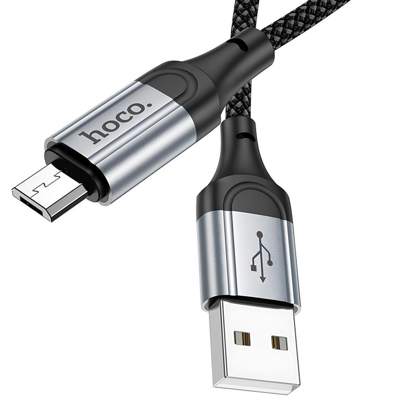 Дата кабель Hoco X102 Fresh USB to MicroUSB (1m) на картинке №2