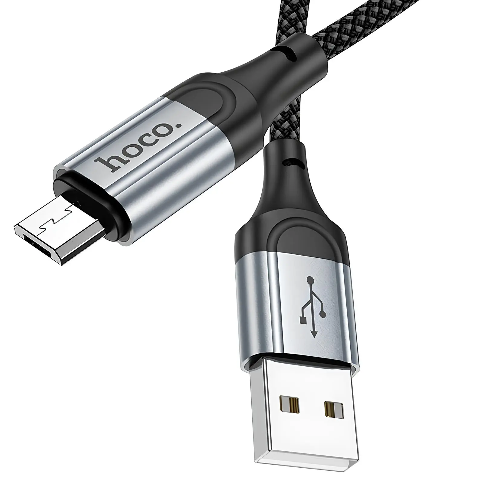 Дата кабель Hoco X102 Fresh USB to MicroUSB (1m), Black 1, купить оптом с доставкой