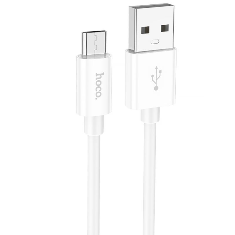 Дата кабель Hoco X87 Magic silicone USB to MicroUSB (1m) на малюнкі №1