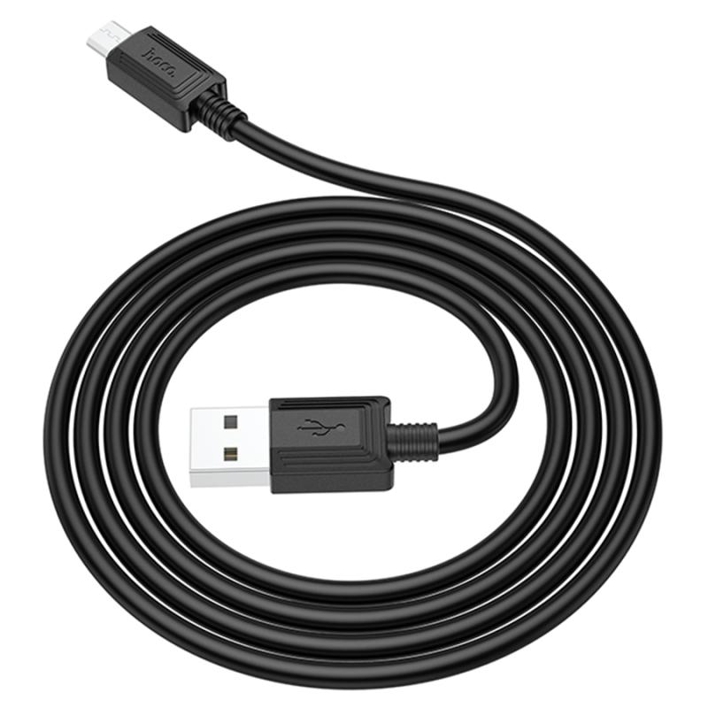 Дата кабель Hoco X73 Ferry USB to MicroUSB 2.4A (1m) на картинке №2