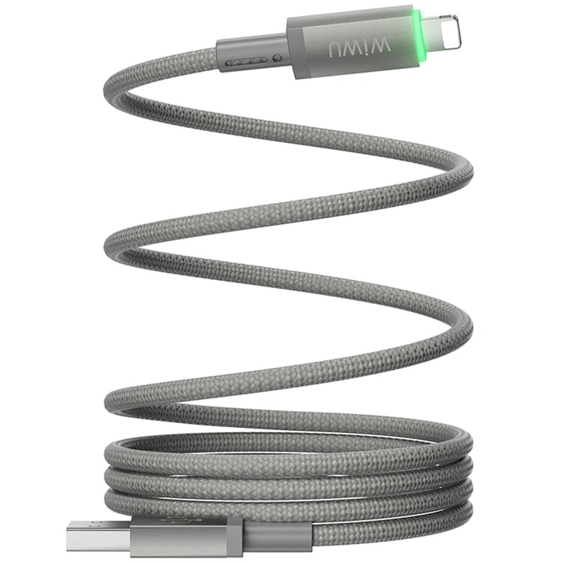 Дата кабель WIWU C081 Maglink USB to Lightning 12W (1m) на малюнкі №2
