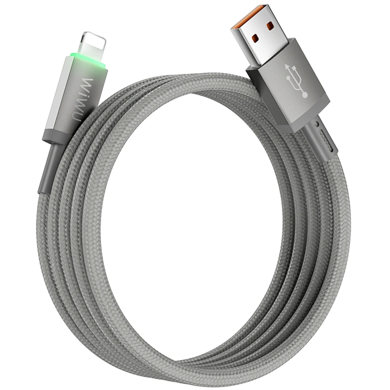 Дата кабель WIWU C081 Maglink USB to Lightning 12W (1m) на малюнкі №3