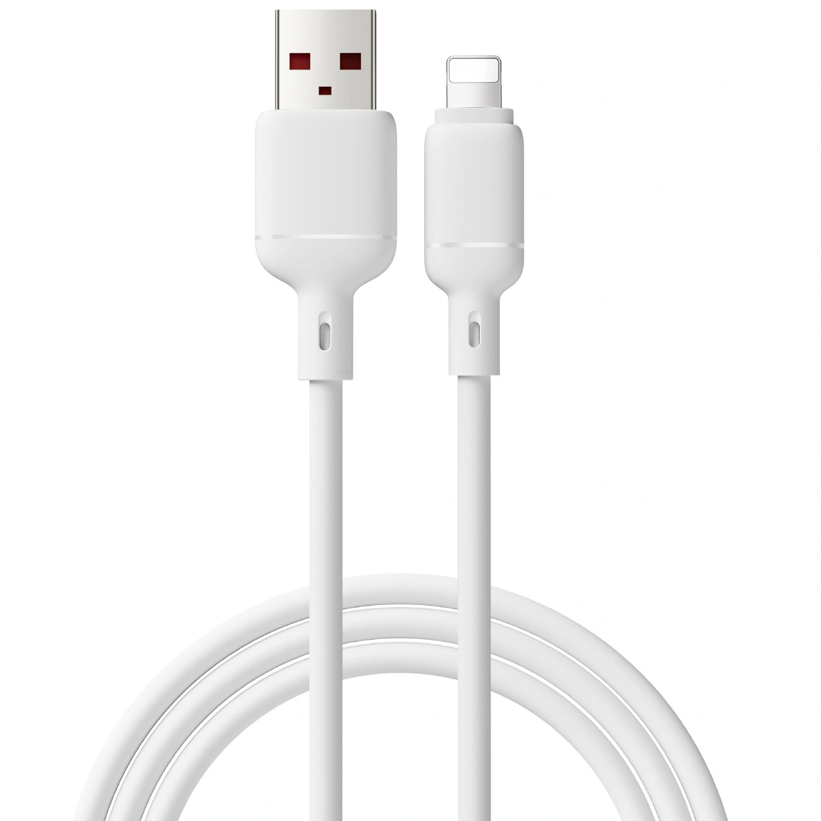 Дата кабель WIWU C087 Stellar USB to Lightning 2.1A (1m), White 1, купить оптом с доставкой