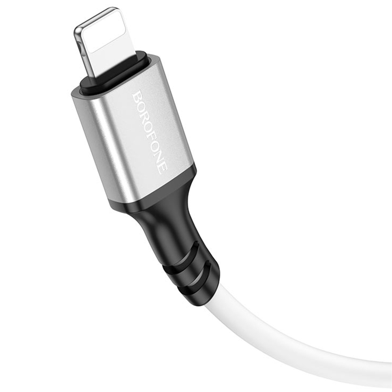 Дата кабель Borofone BX83 Famous USB to Lightning 2.4A (1m) на малюнкі №3