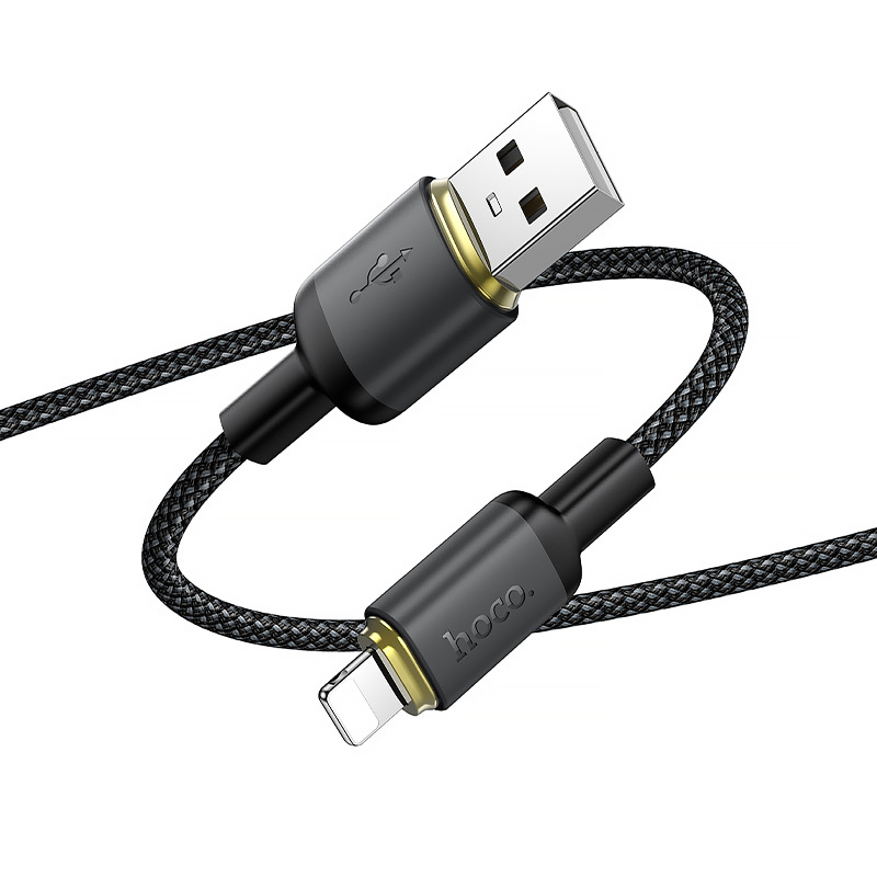 Дата кабель Hoco X128 Benefit USB to Lightning 12W (1m) на малюнкі №4