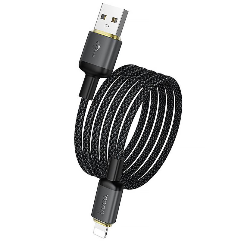 Дата кабель Hoco X128 Benefit USB to Lightning 12W (1m) на малюнкі №5