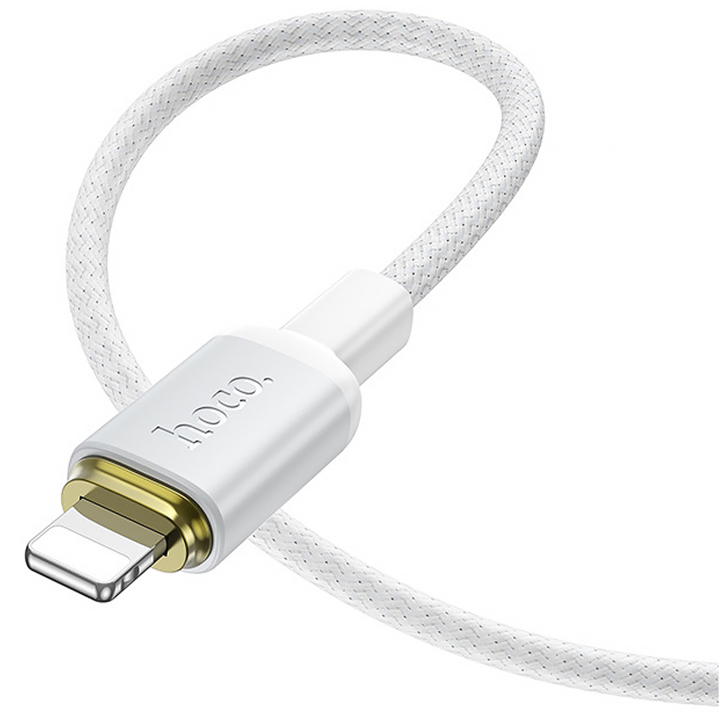 Дата кабель Hoco X128 Benefit USB to Lightning 12W (1m) на малюнкі №3
