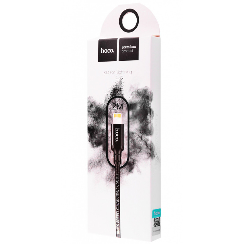 Дата кабель Hoco X14 Times Speed Lightning Cable (2m) на малюнкі №2