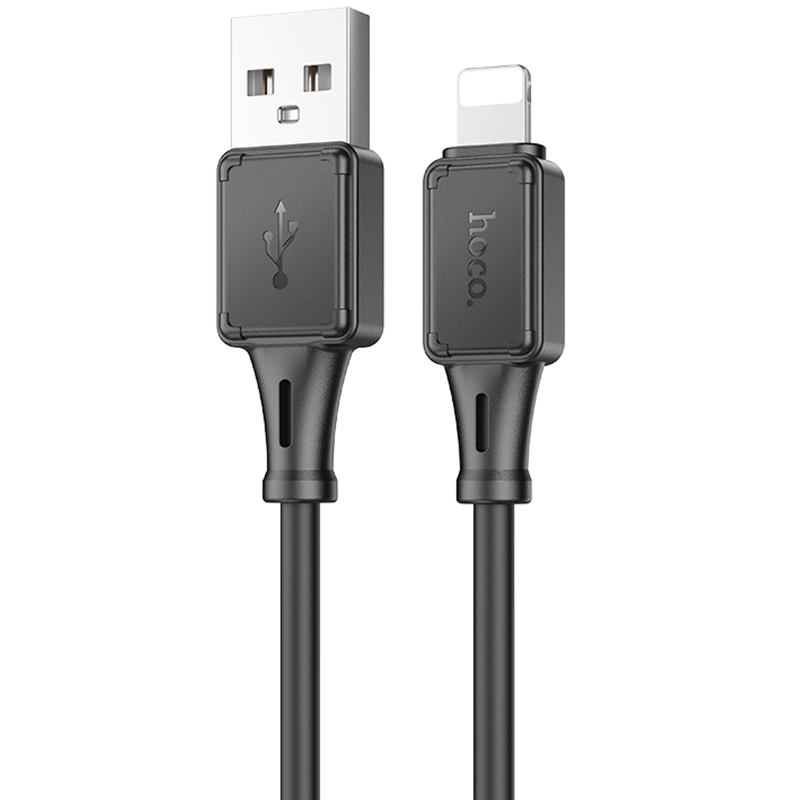 Дата кабель Hoco X101 Assistant USB to Lightning 2.4A (1m) на картинке №1
