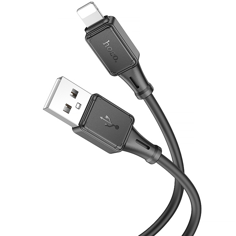 Дата кабель Hoco X101 Assistant USB to Lightning 2.4A (1m) на картинке №3