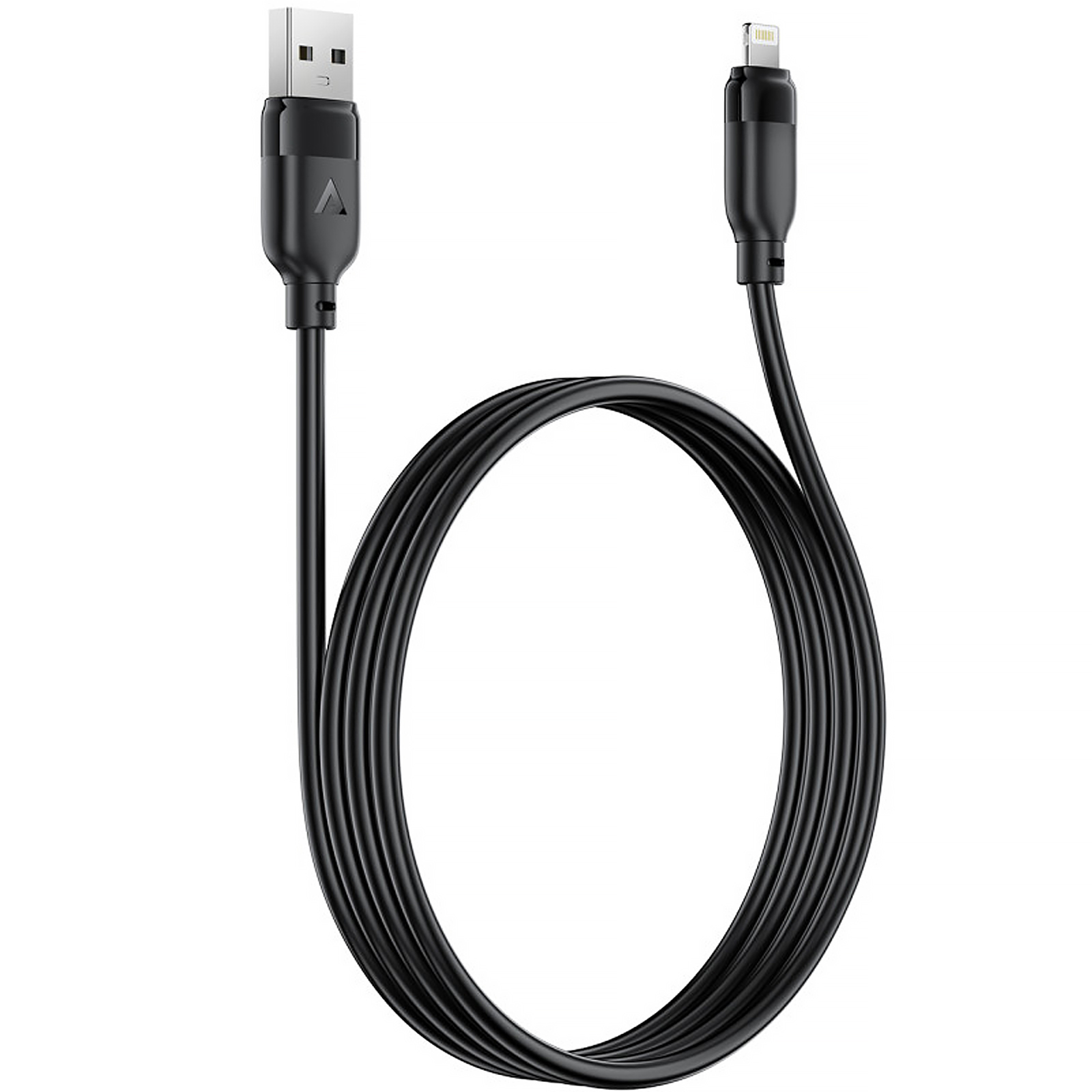 Дата кабель Acefast C16-02 USB to Lightning 2.4A (1.2m), Black 4, купить оптом с доставкой