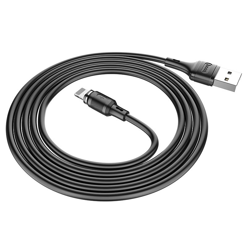 Дата кабель Hoco X52 Sereno magnetic USB to Lightning (1m) дивитися фото №4