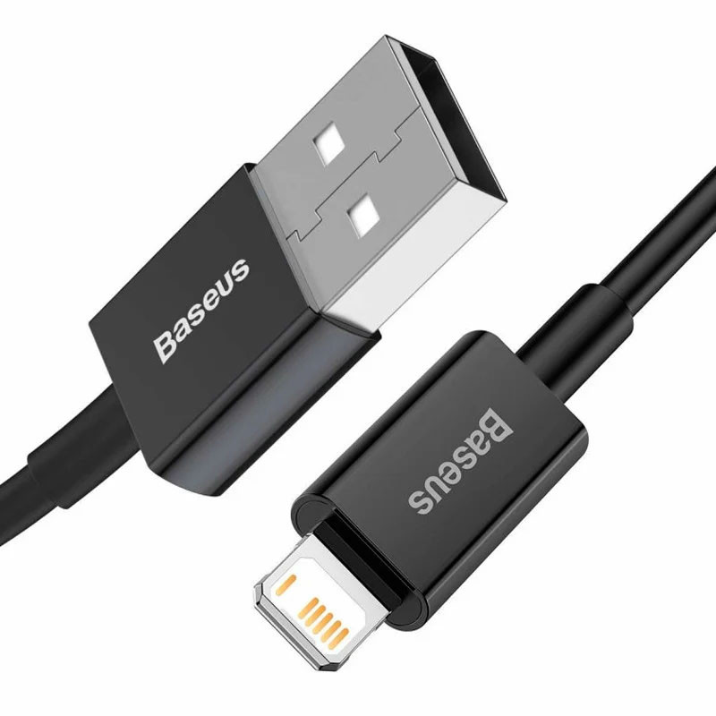 Дата кабель Baseus Superior Series Fast Charging Lightning Cable 2.4A (2m) (CALYS-C) дивитися фото №2