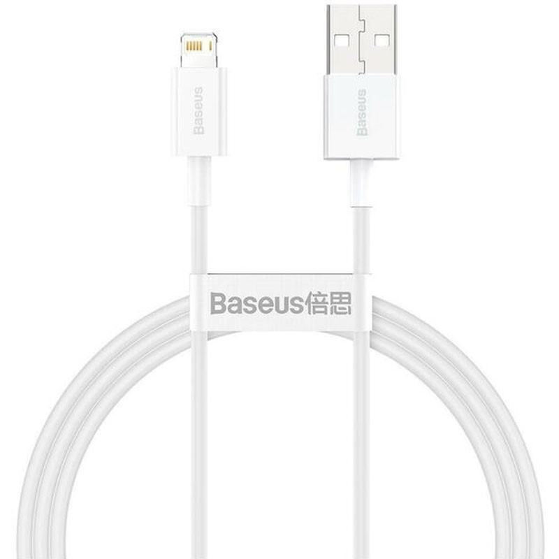 Дата кабель Baseus Superior Series Fast Charging Lightning Cable 2.4A (1m) (CALYS-A) дивитися фото №1