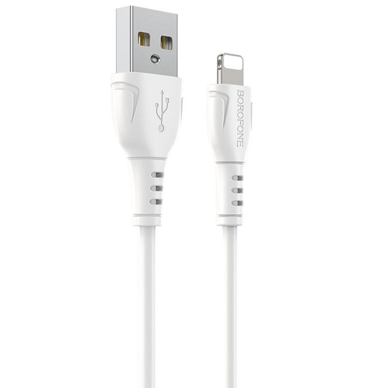 Дата кабель Borofone BX51 Triumph USB to Lightning (1m) дивитися фото №1