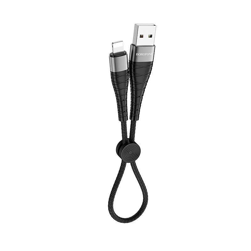 Дата кабель Borofone BX32 Munificent USB to Lightning (0.25m) дивитися фото №1