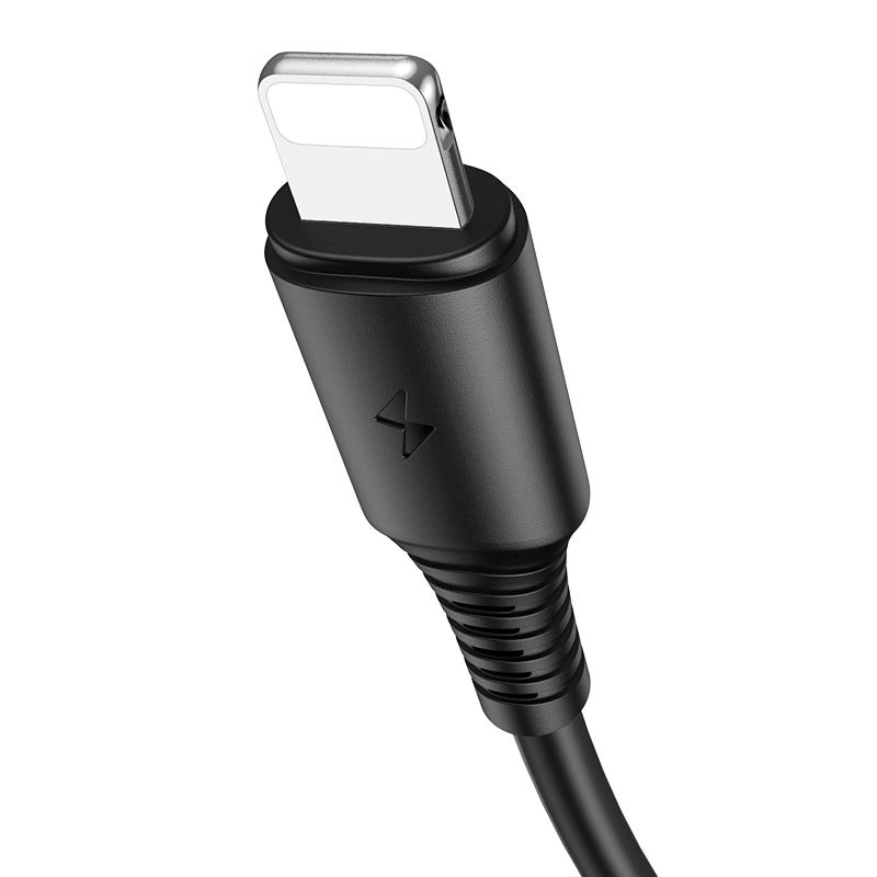 Дата кабель Borofone BX47 Coolway USB to Lightning (1m) смотреть фото №3
