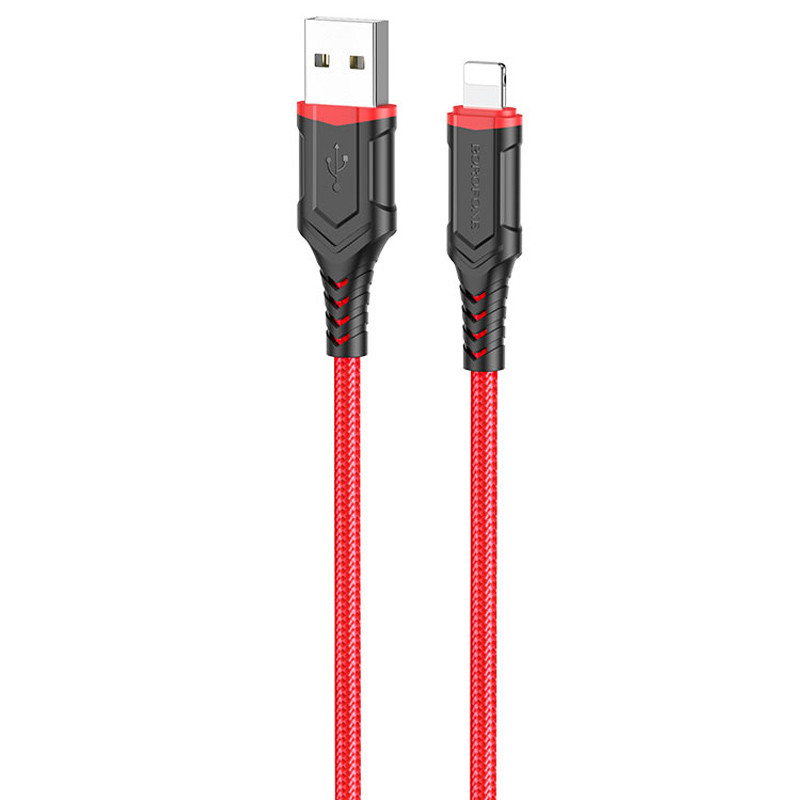 Дата кабель Borofone BX67 USB to Lightning (1m) дивитися фото №1