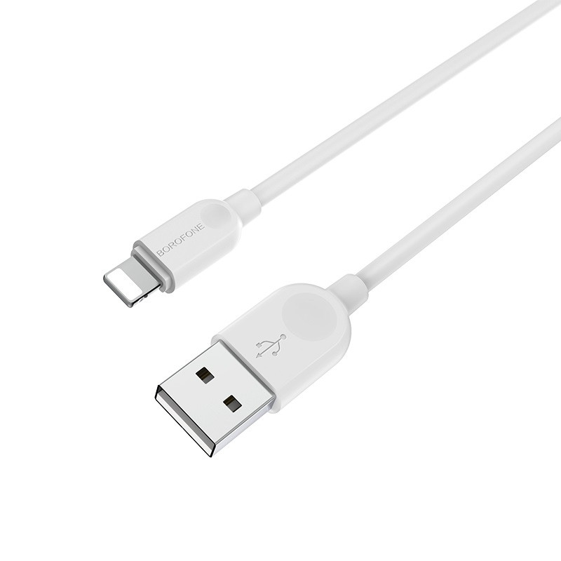 Дата кабель Borofone BX14 USB to Lightning (2m) дивитися фото №4