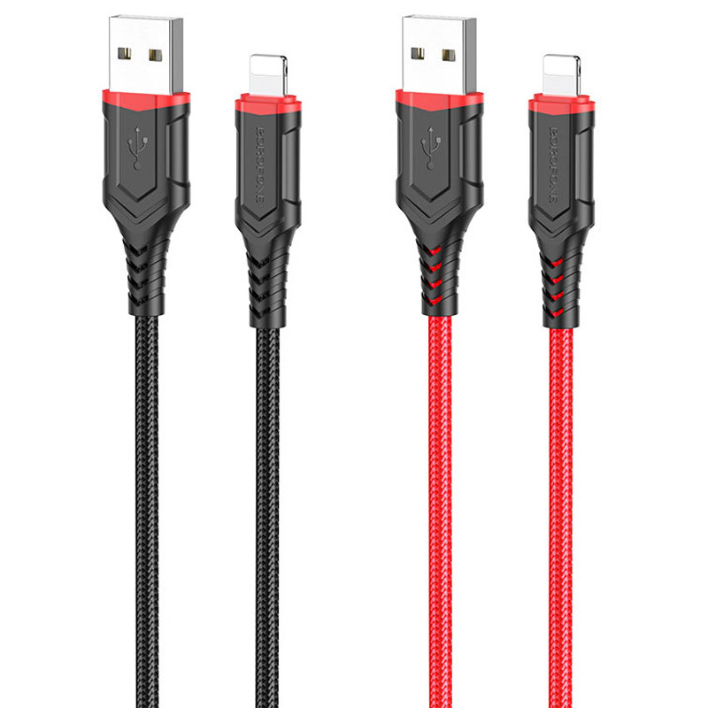 Уцінка Дата кабель Borofone BX67 USB to Lightning (1m), купити оптом з доставкою