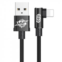 Дата кабель Baseus MVP Elbow L-образное подключение USB to Lightning 1.5A (2m) (CALMVP-A)