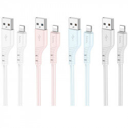 Уценка Дата кабель Hoco X97 Crystal color USB to Lightning (1m)