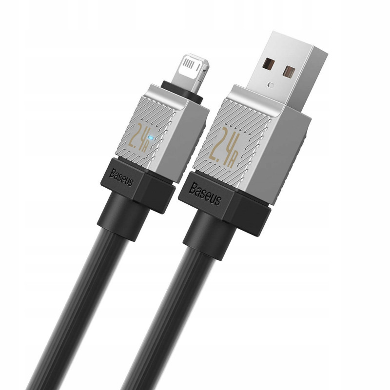 Дата кабель Baseus CoolPlay Series USB to Lightning 2.4A (1m) (CAKW00040) дивитися фото №2