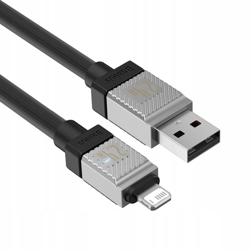 Дата кабель Baseus CoolPlay Series USB to Lightning 2.4A (1m) (CAKW00040) дивитися фото №5
