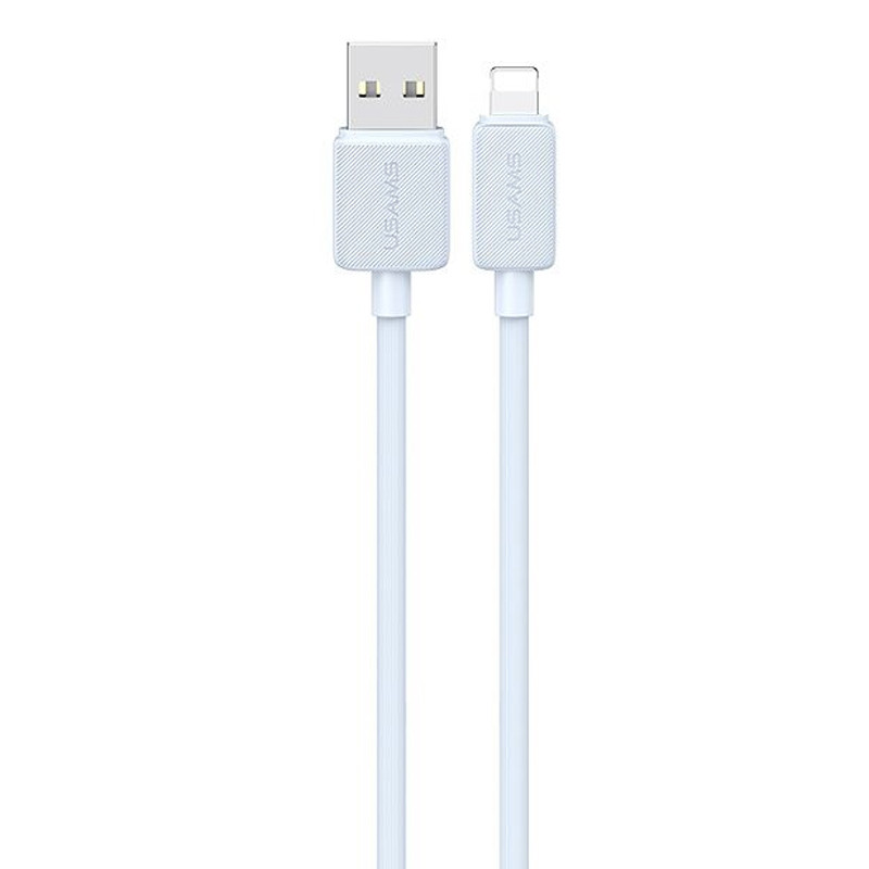 Дата кабель USAMS US-SJ689 USB to Lightning 2.4A KY Series (1m) дивитися фото №1