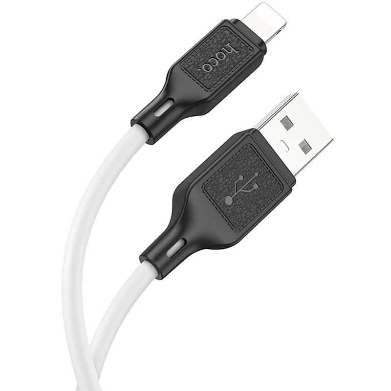 Дата кабель Hoco X90 Cool silicone USB to Lightning (1m) на малюнкі №2