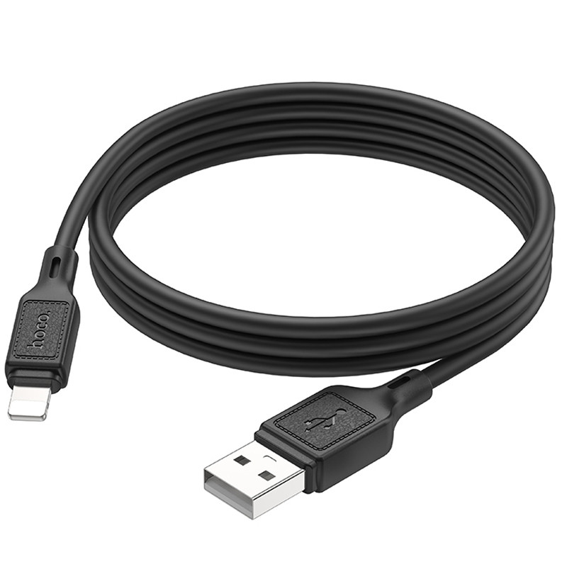 Дата кабель Hoco X90 Cool silicone USB to Lightning (1m) на малюнкі №4