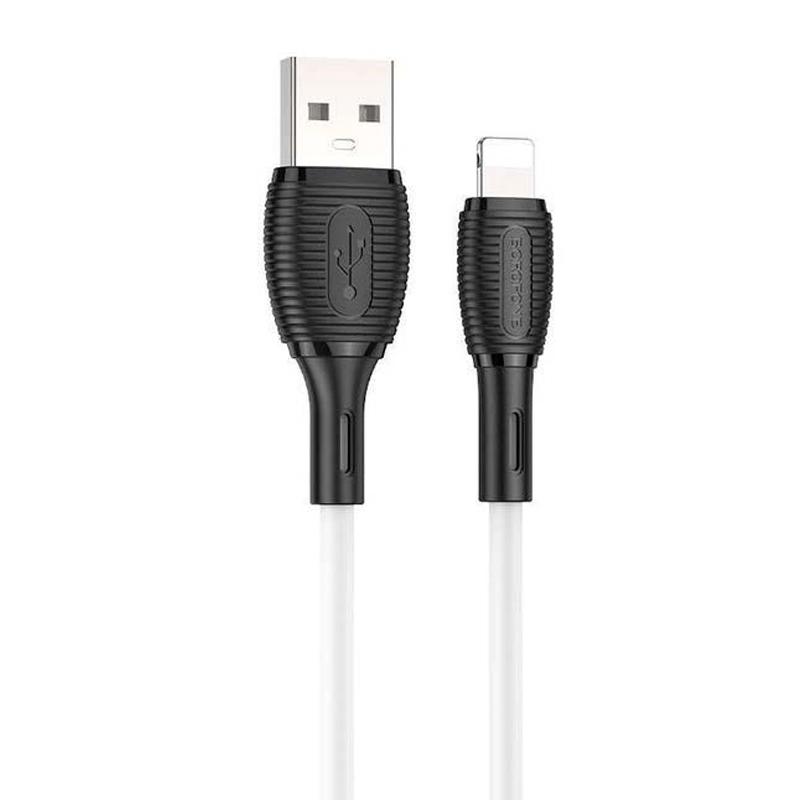 Дата кабель Borofone BX86 Advantage USB to Lightning (1m) на малюнкі №1