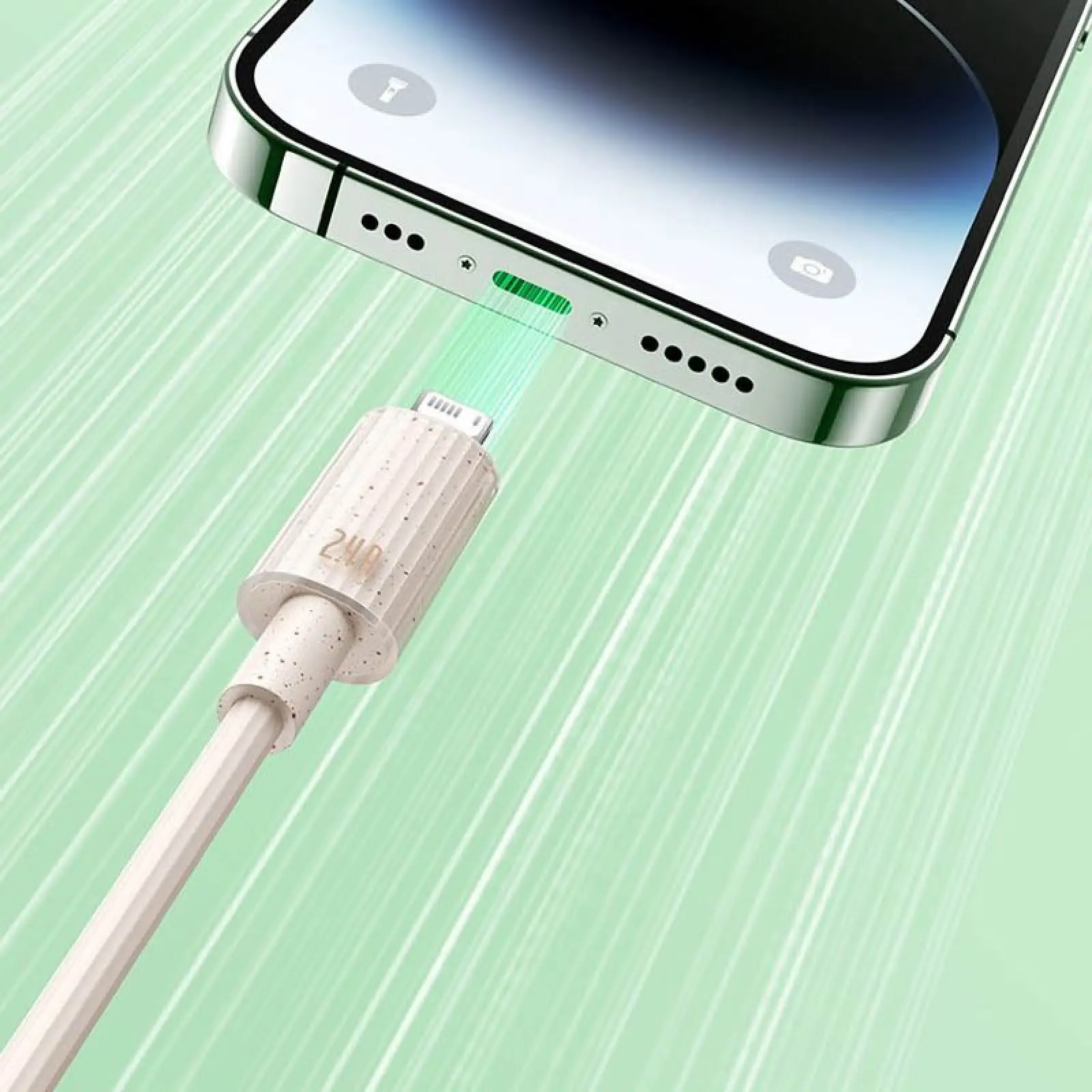 Дата кабель Baseus Habitat Series Fast Charging USB to Lightning 2.4A (1m) (P10360200421-0) 2, купить оптом с доставкой